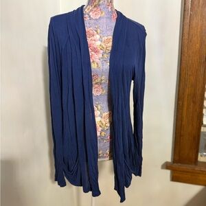 LOFT Navy Blue Women's Blouse